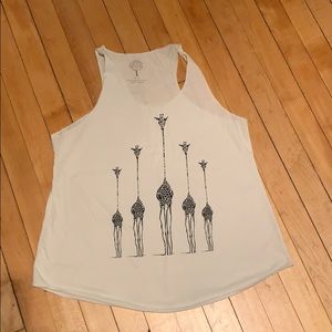 Giraffe tank top